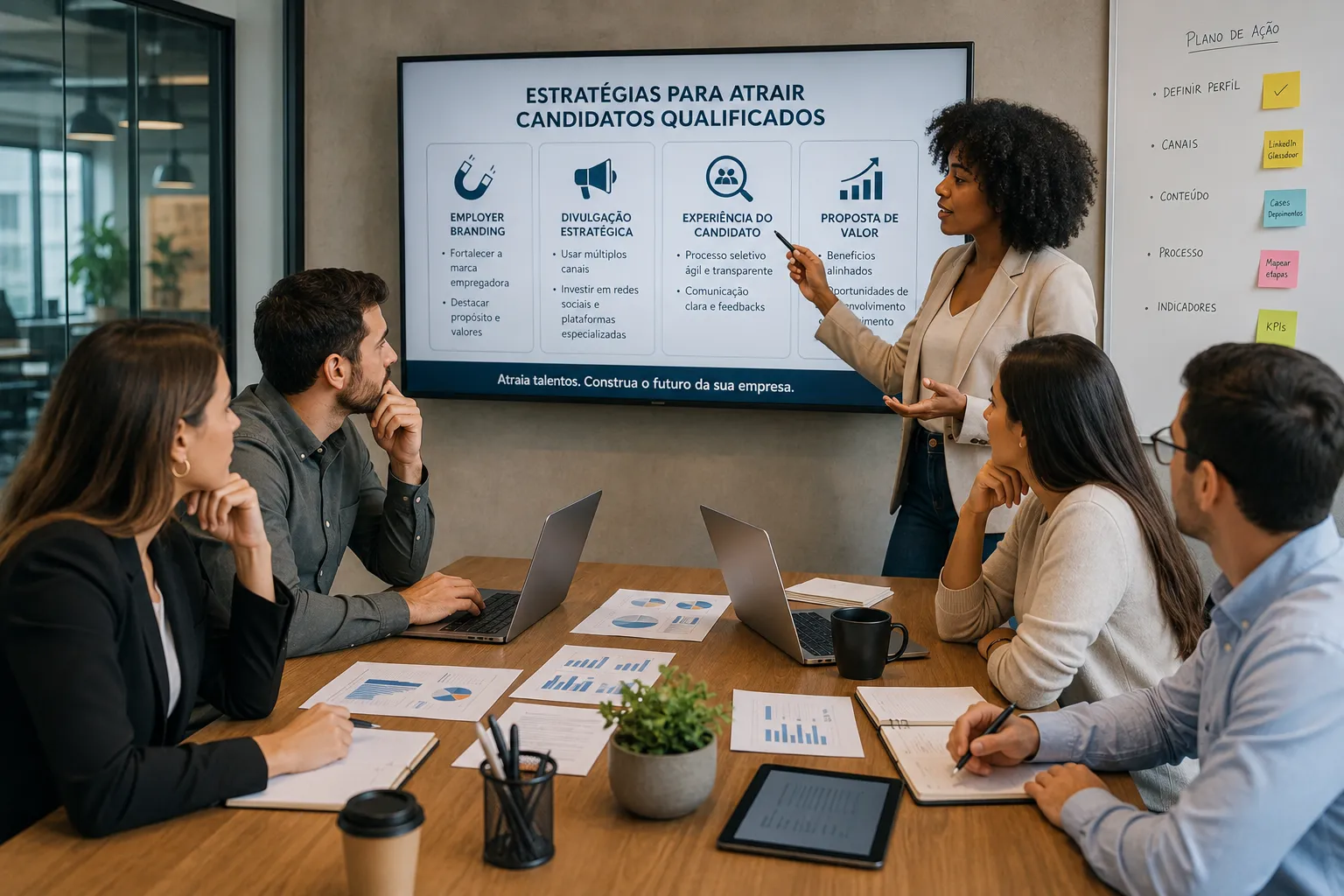 Como atrair talentos qualificados em um mercado competitivo?